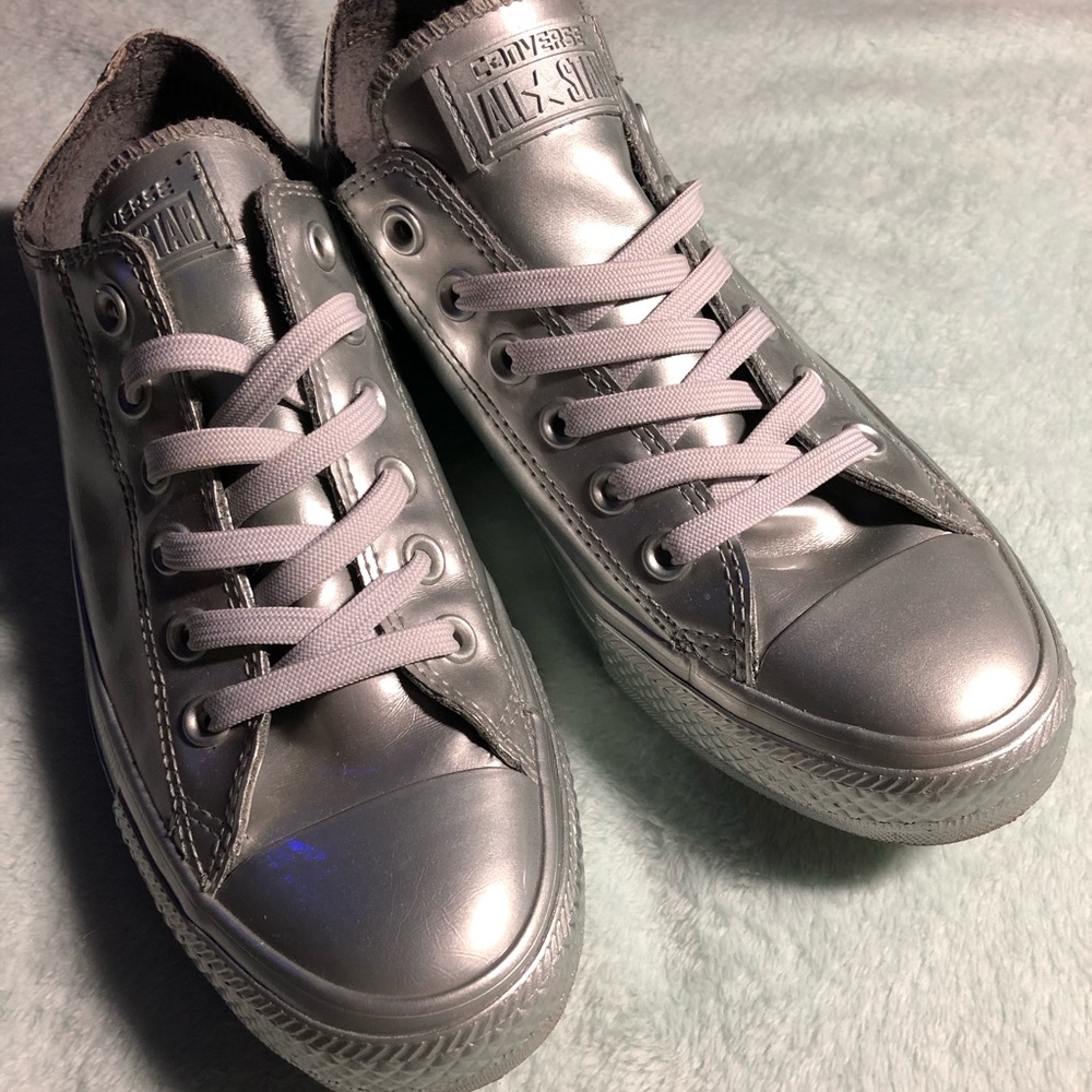 Silver converse all stars